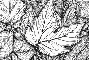 leaf's tattoo idea