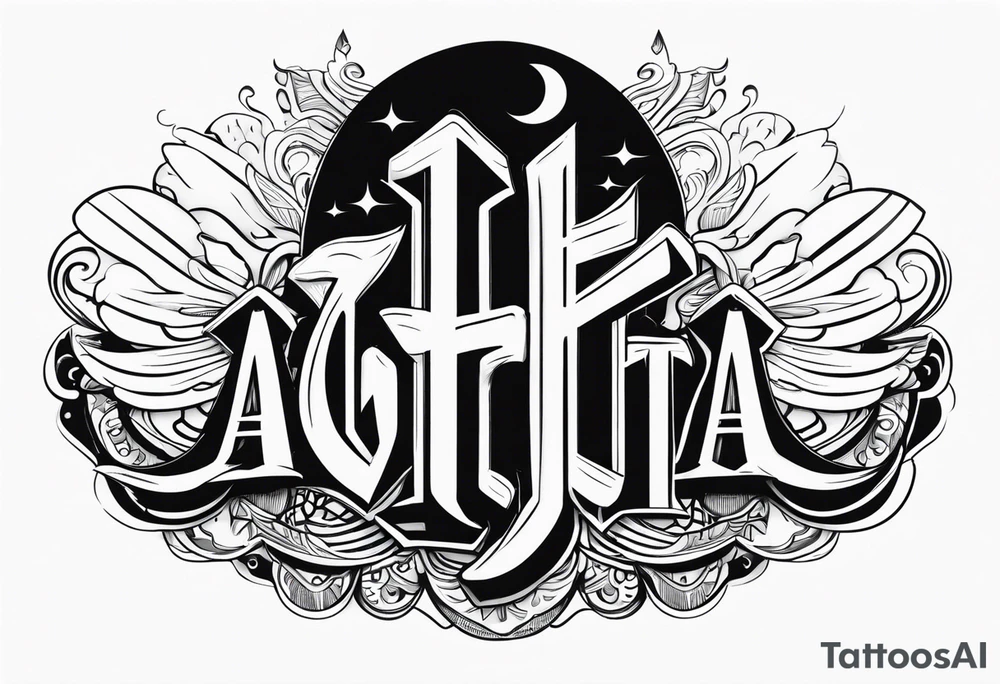 Aghata tattoo idea