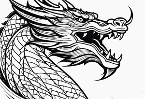 DRAGO GIAPPONESE DA FARE SU UN BRACCIO tattoo idea