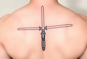 anakin skywalker lightsaber tattoo idea