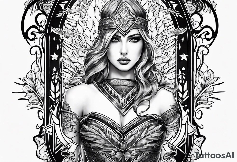 arrow only tattoo idea