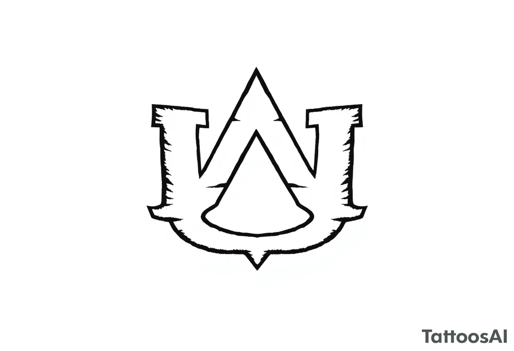 Auburn symbol tattoo idea