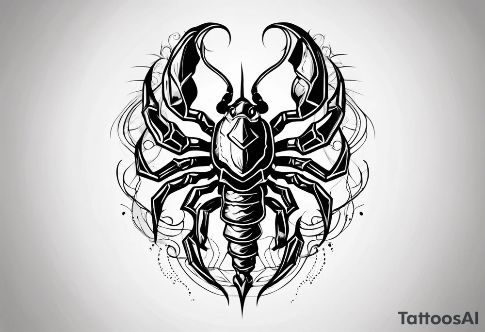 scorpio tattoo idea