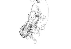 Newspaper style tattoo idea