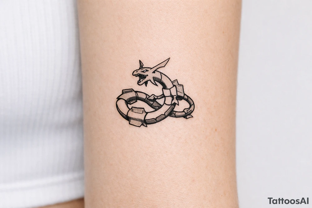 ryquaza serpent dragon tattoo tattoo idea