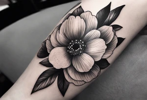 flower tattoo on arm tattoo idea