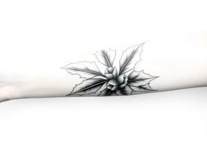 Holly  on forearm tattoo idea