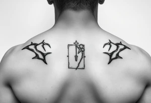 x-men 
bishop comic book panel tattoo idea