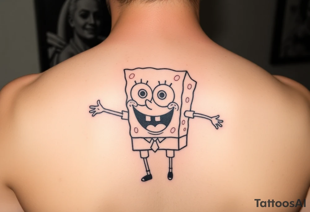 SpongeBob tattoo idea