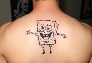 SpongeBob tattoo idea