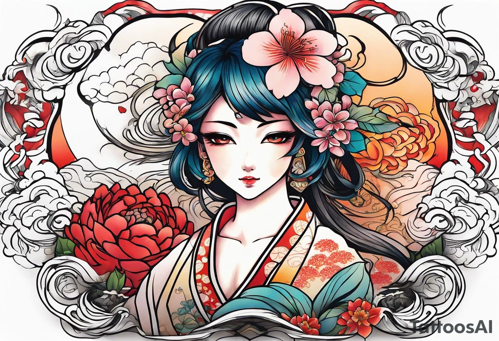 anime tattoo idea