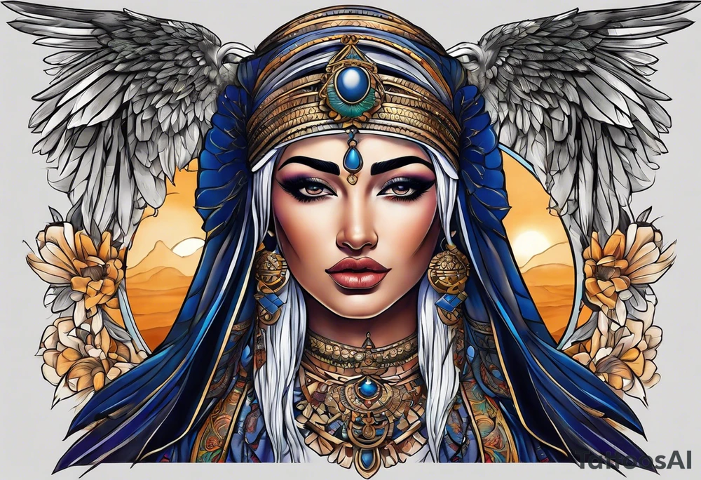 Isis Goddess Tattoo tattoo idea