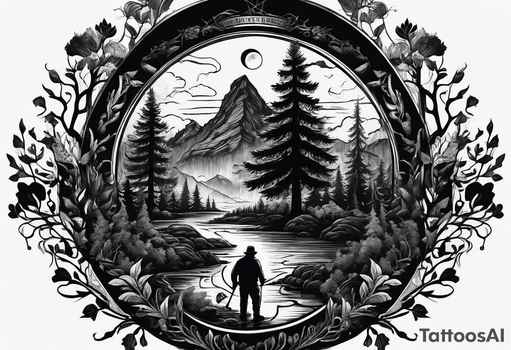 Dark Forest, Mine, Miner tattoo idea