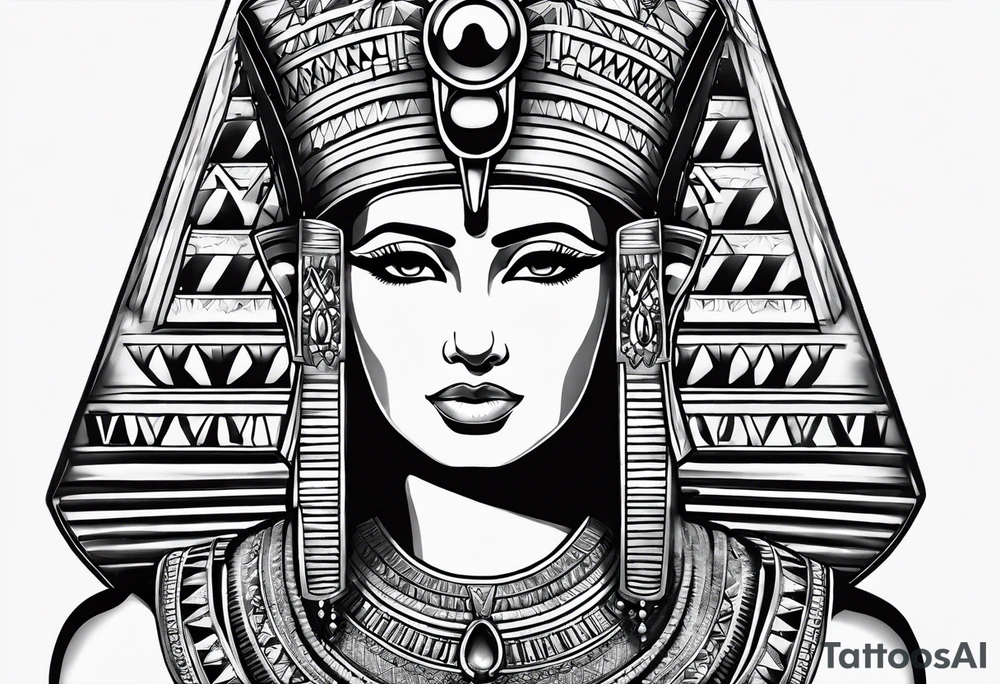 egyptian theme , cleopatra , pyramids, all seeing eye forearm tattoo idea egyptian theme , cleopatra , pyramids, all seeing eye forearm tattoo idea