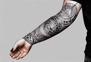 full sleeve tattoo tattoo idea