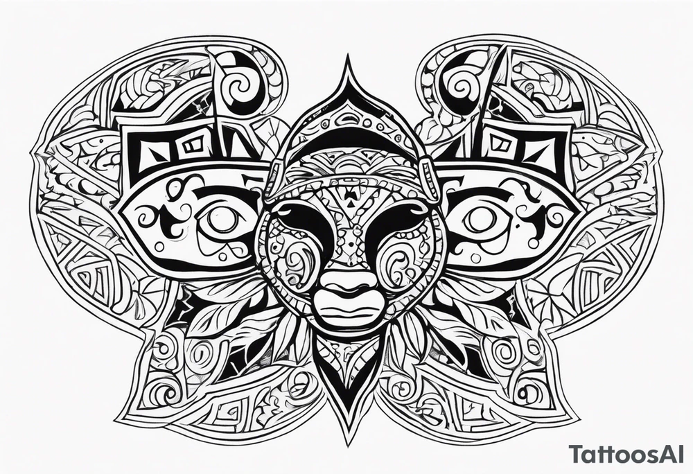 Puerto Rico, taino, coqui, garita, bandera de puerto rico tattoo idea