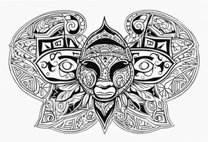 Puerto Rico, taino, coqui, garita, bandera de puerto rico tattoo idea