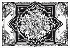 Small American traditional Virginia idea tattoo idea