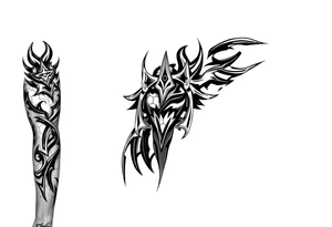 Dragón Ball z tattoo idea