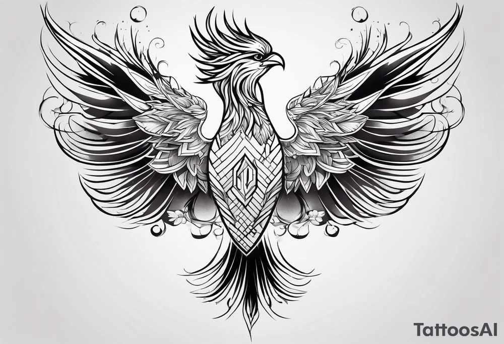 phoenix tattoo idea