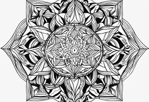 My light tattoo idea