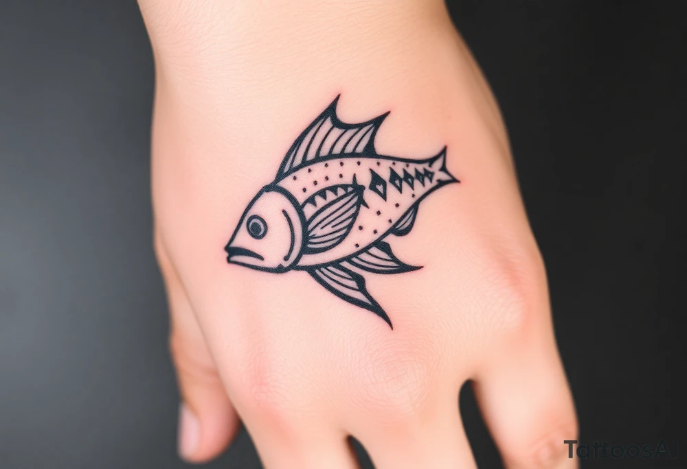Fish tattoo idea