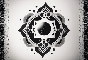 Gemini symbol tattoo idea