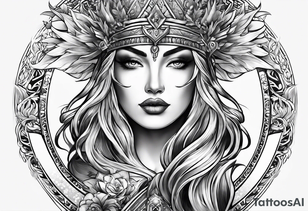 trident tattoo idea
