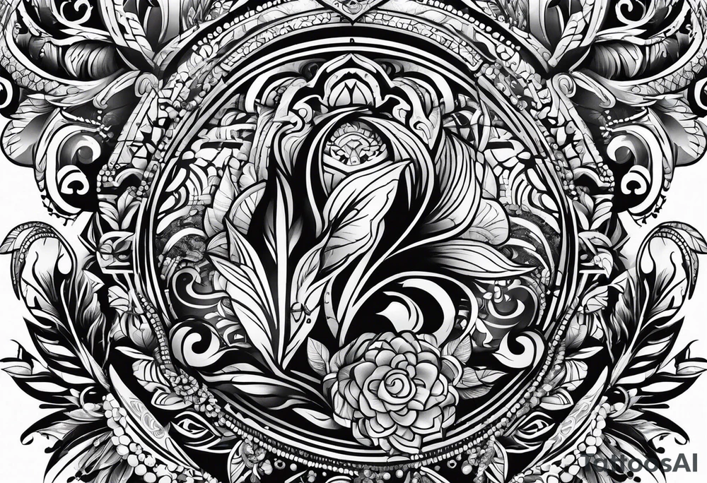 black, hand, tattoo idea
