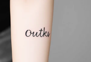 music group Outkast simple tattoos tattoo idea