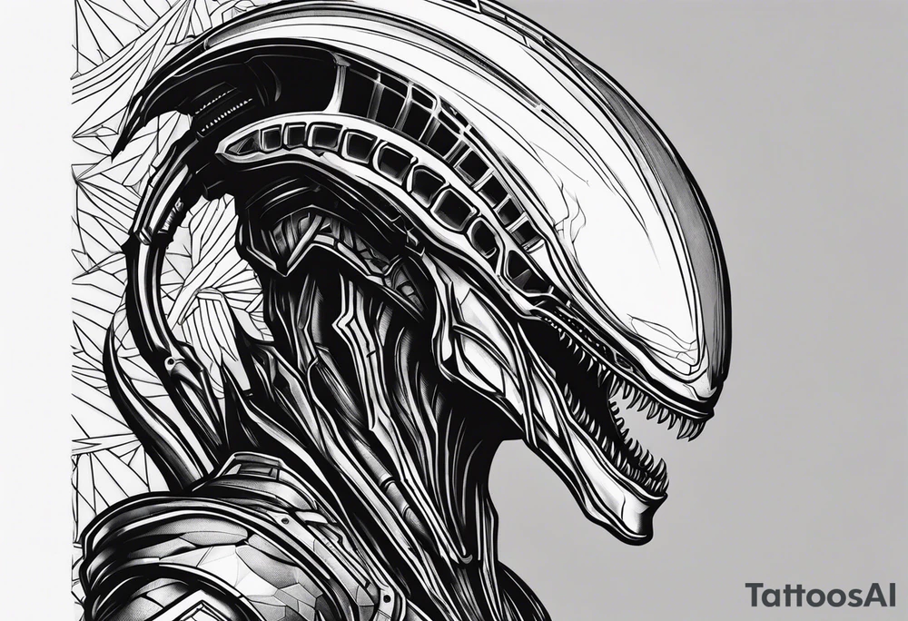Xenomorph tattoo idea