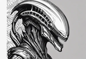 Xenomorph tattoo idea