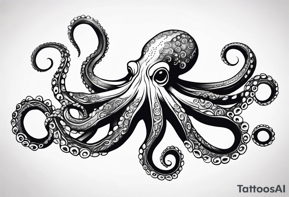 Octopus tattoo idea