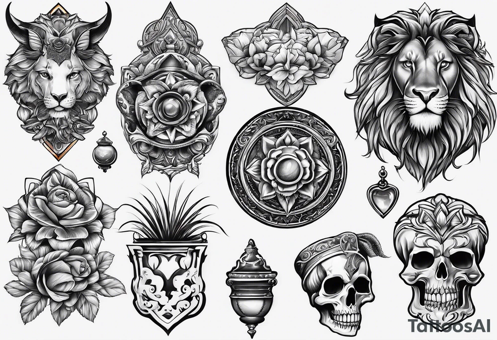 Andorinha com terço nas patas tattoo idea