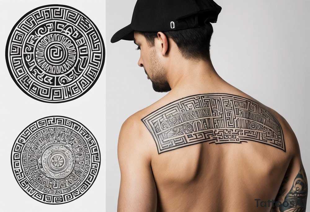 Greek words tattoo idea