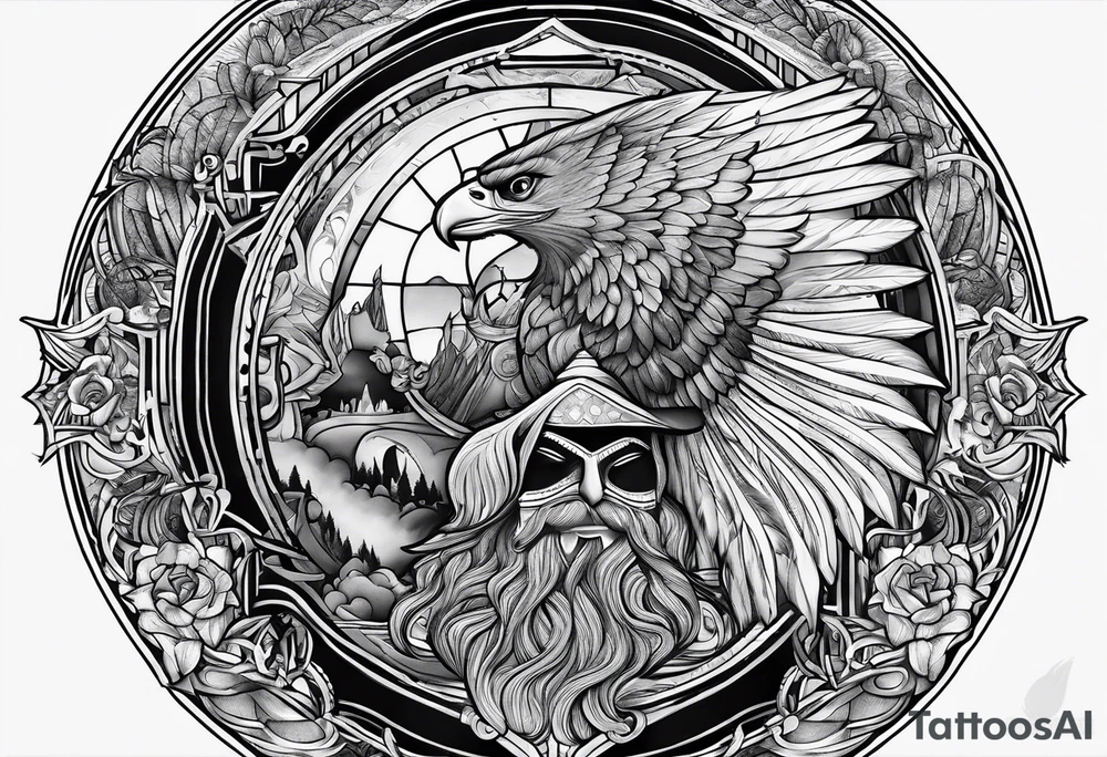 Psalms 23 tattoo idea
