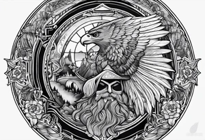 Psalms 23 tattoo idea