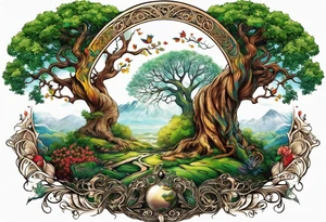The tree of life, tattoo idea