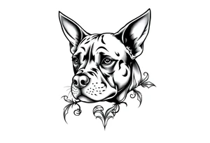 PITBULL tattoo idea
