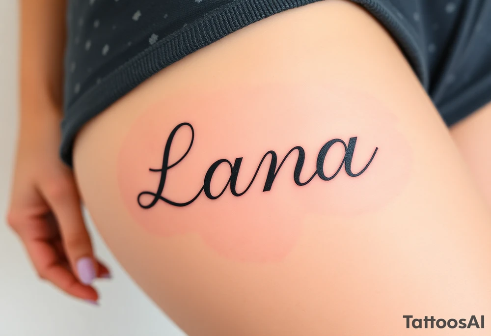 Lana tattoo idea