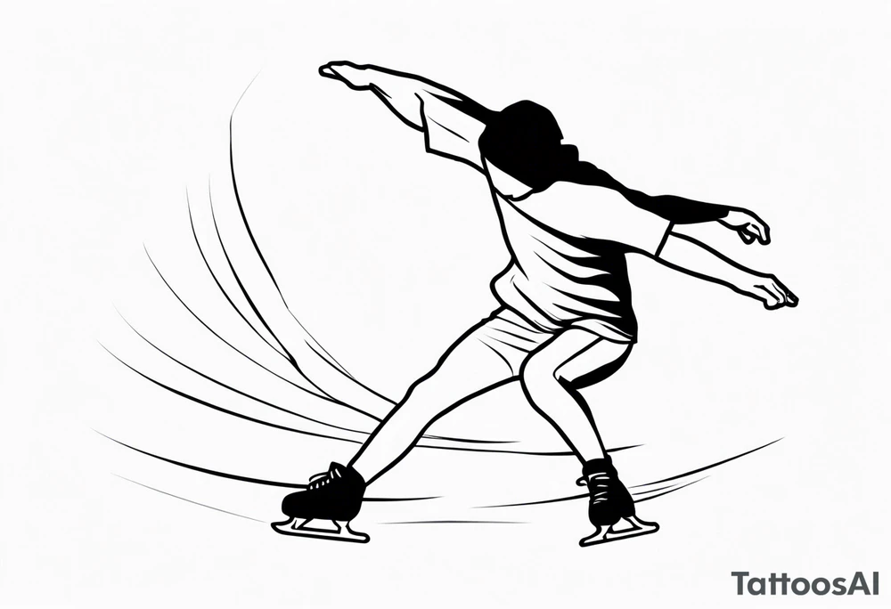 figureskater tattoo idea