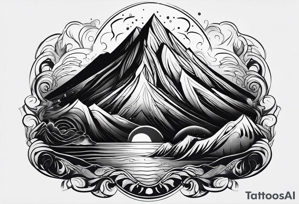 Volcan tattoo idea