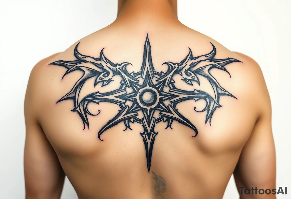 Symbol of chaos tattoo idea