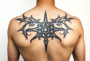 Symbol of chaos tattoo idea