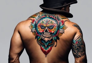 Chulapos in Madrid tattoo idea