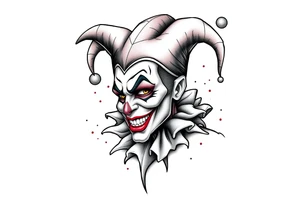 Jester tattoo idea