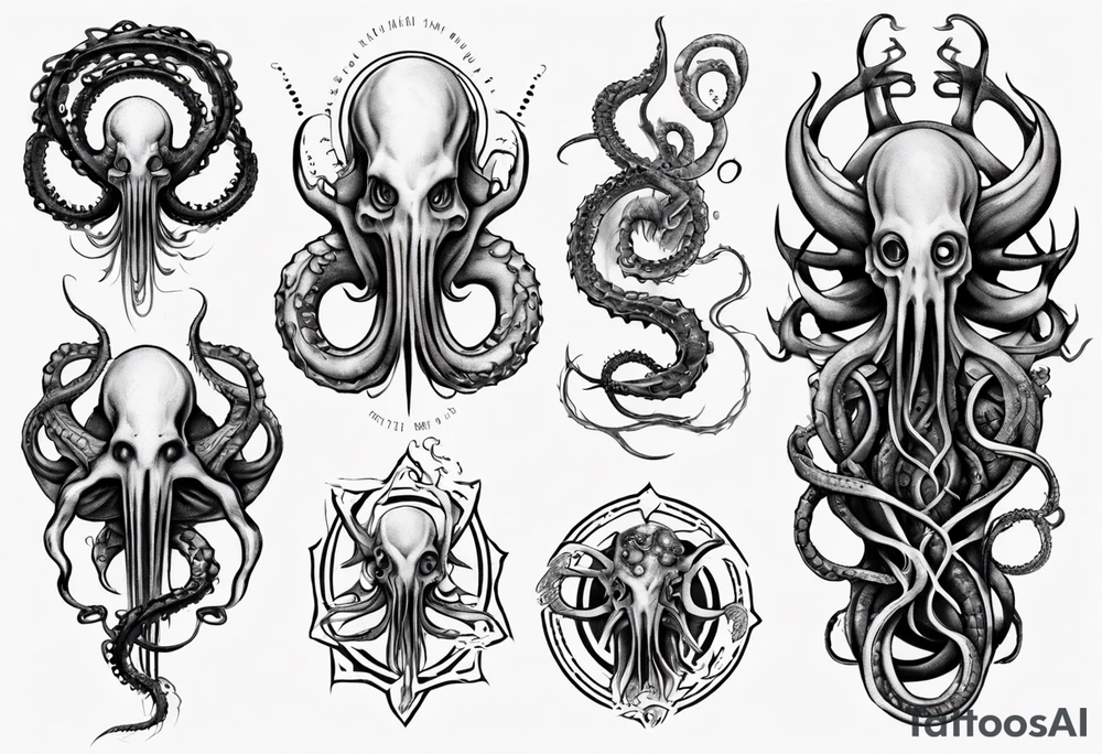 lovecraft myth tattoo for forearm tentacle +++ tattoo idea lovecraft myth tattoo for forearm tentacle +++ tattoo idea