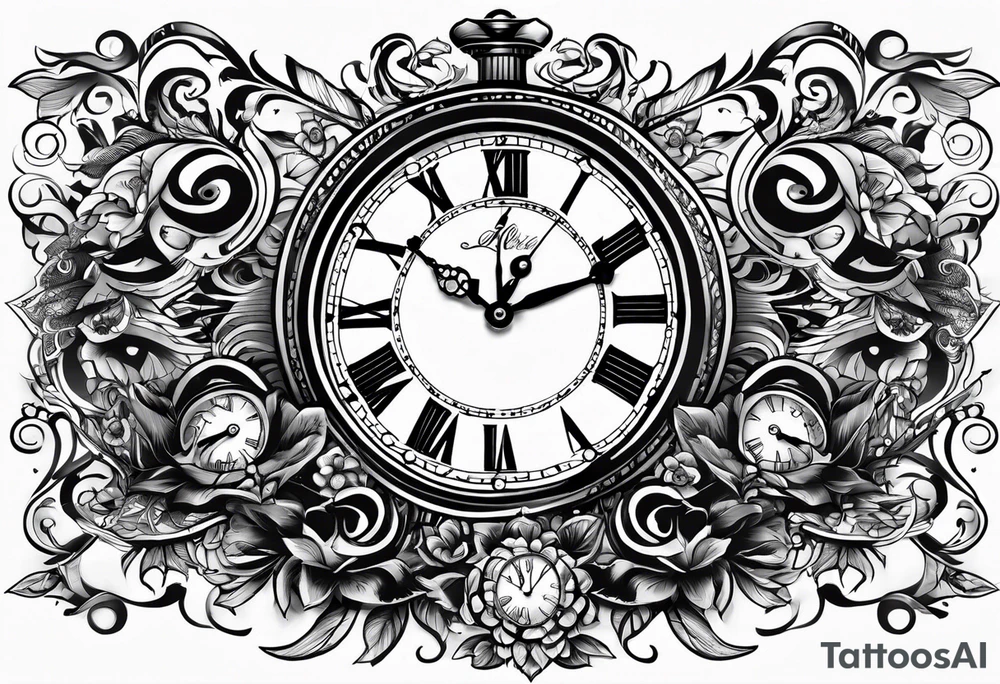 Digital Alarm clock with “LO:VE” as the time. tattoo idea
