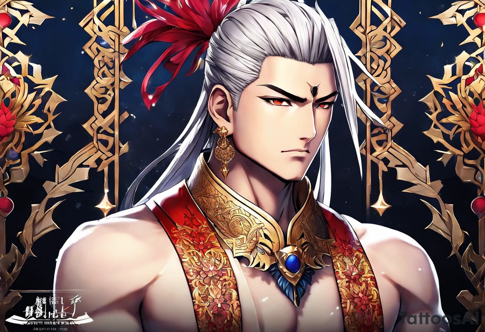 Gilgamesh from fate stay night tattoo idea