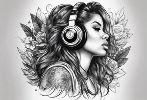 hip hop tattoo tattoo idea